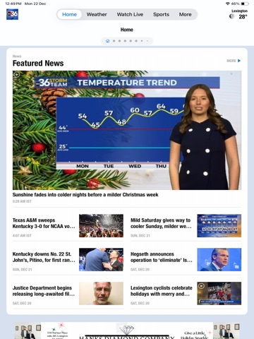 ABC36 iPad screenshot