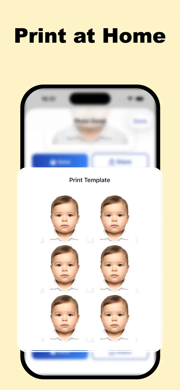 Screenshot #3 pour Créateur photo passeport & ID
