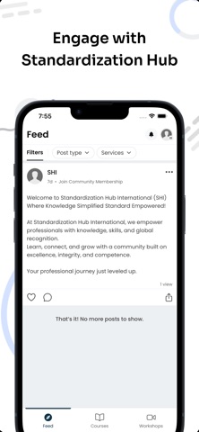 Standardization Hub screenshot