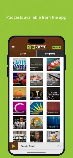KBCS Public Radio App screenshot 3