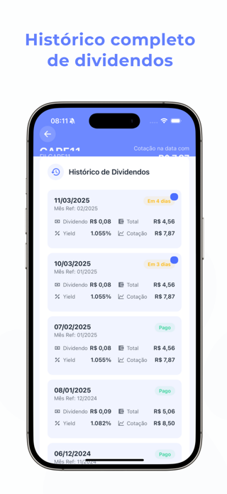 Super Fiis Dividendos Screenshot 2 of 5