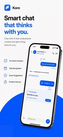 Koro: Chat & Meetings Screenshot 1 of 6