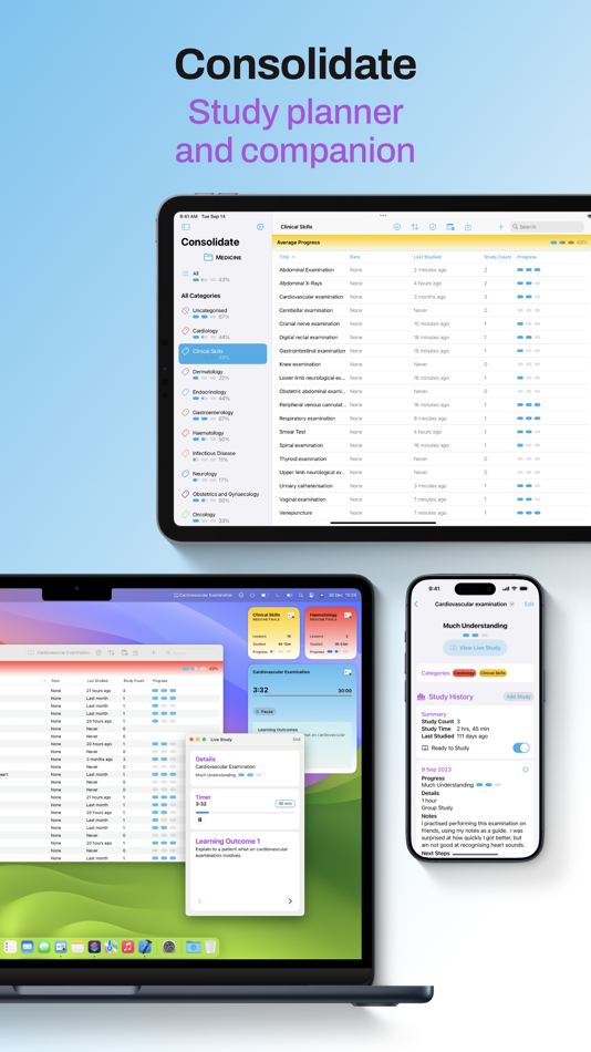 Consolidate: Study Planner - 3.1 - (macOS)