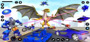 Robot Transform Wars Car Games screenshot 2