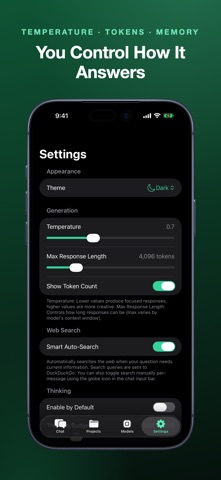 Cloaked: Private AI LLM Chat iPhone screenshot