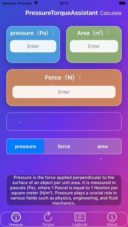 PressureTorqueAssistant