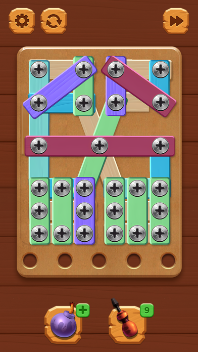 Nuts Bolts Wood Puzzle Gamesのおすすめ画像10