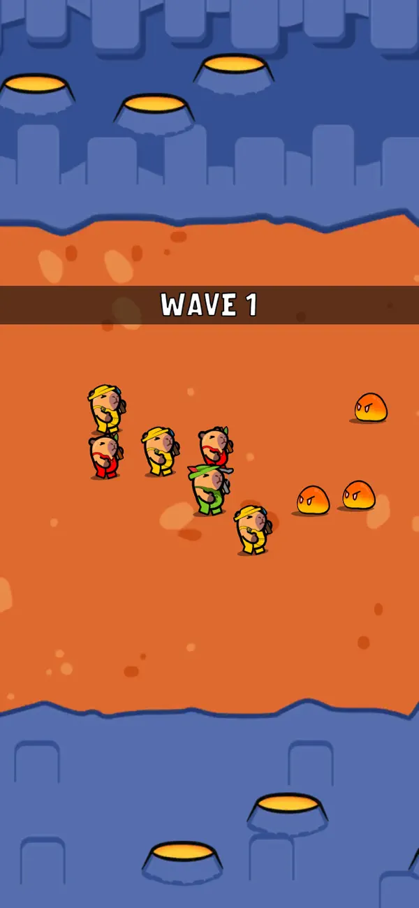 Screenshot #3 pour CappyBara Merge Clash
