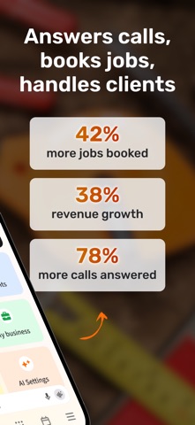 Overbooked : AI Field Service iPhone screenshot
