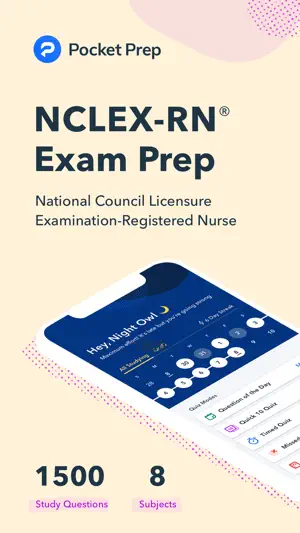 Pocket Prep NCLEX RN 2026 screenshot 1