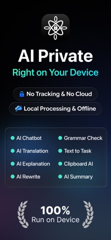Local AI: Private Agent, LocAI iPhone screenshot