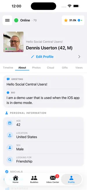 Social Central! screenshot 3