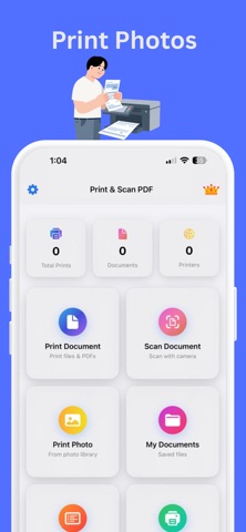 Print & Scan PDF : Printer App iPhone screenshot