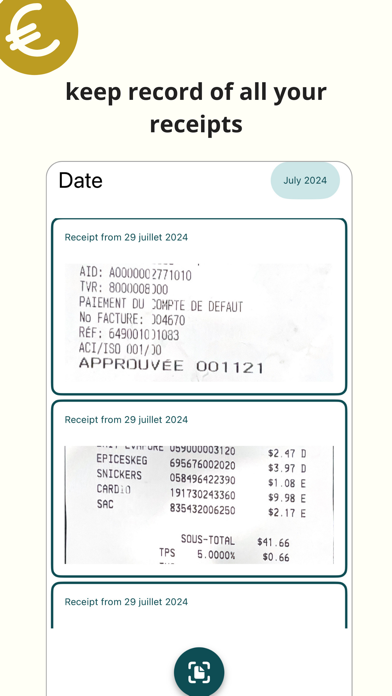 ReceiptSight: Expense Tracker Screenshot