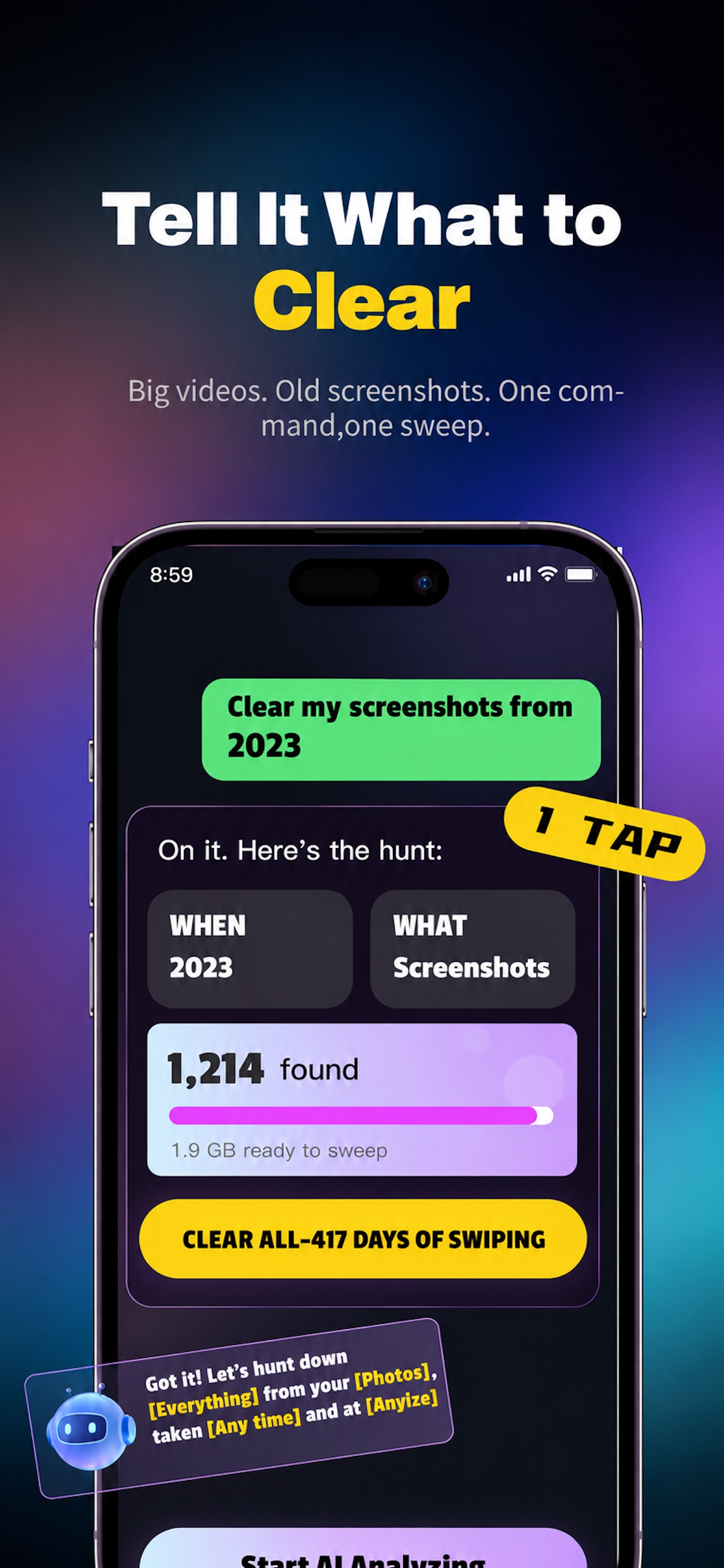 Screenshot 7 of KleanSwipe - AI Photo Cleaner