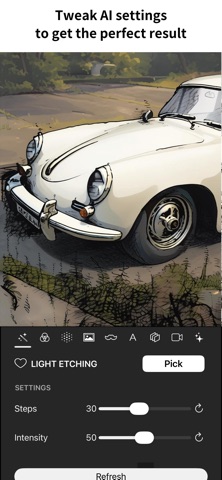 Graphite - AI Pencil Artist iPhone screenshot