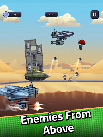 Tank Defense: Merge Attack iPad screenshot