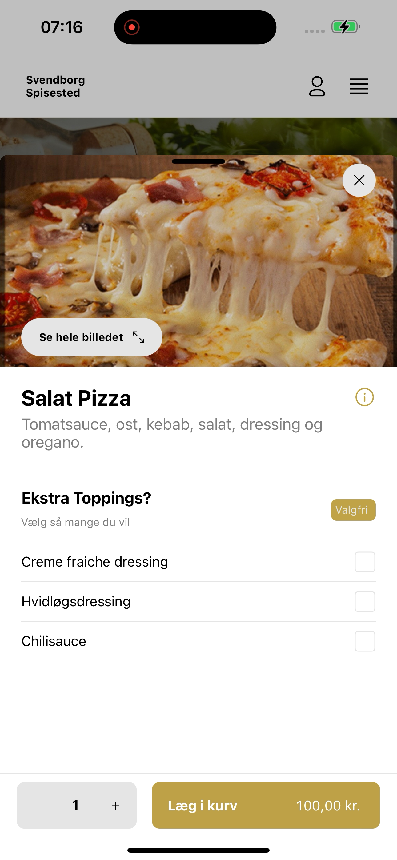 Svendborg Spisested screenshot 4