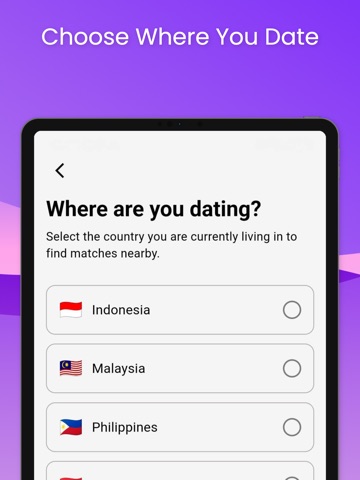 AsiaFlare: Date in Asia iPad screenshot 4