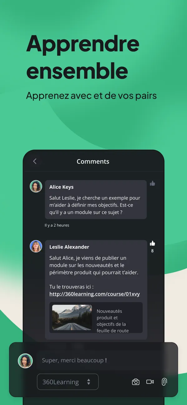 Screenshot #2 pour 360Learning