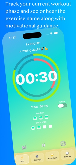 Fitness timer TABATA Screenshot 1 of 7