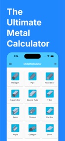 Metal Weight Calculator Plus screenshot