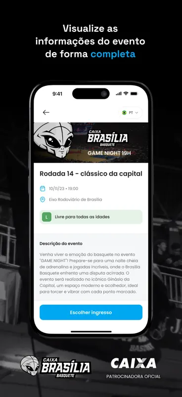 Brasilia Basquete screenshot 2 of 4