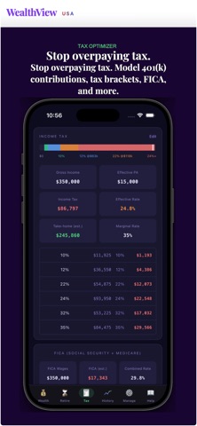 WealthView USA-Finance Tracker Screenshot 8 of 10