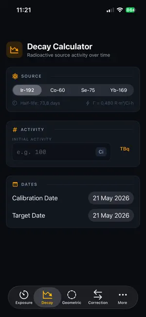 Gamma Pro: NDT Radiography screenshot 3