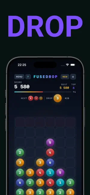 Drop & Merge: FuseDrop screenshot 2