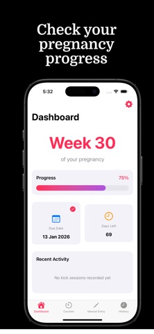 Pregnancy Tracker - Preggo iPhone screenshot