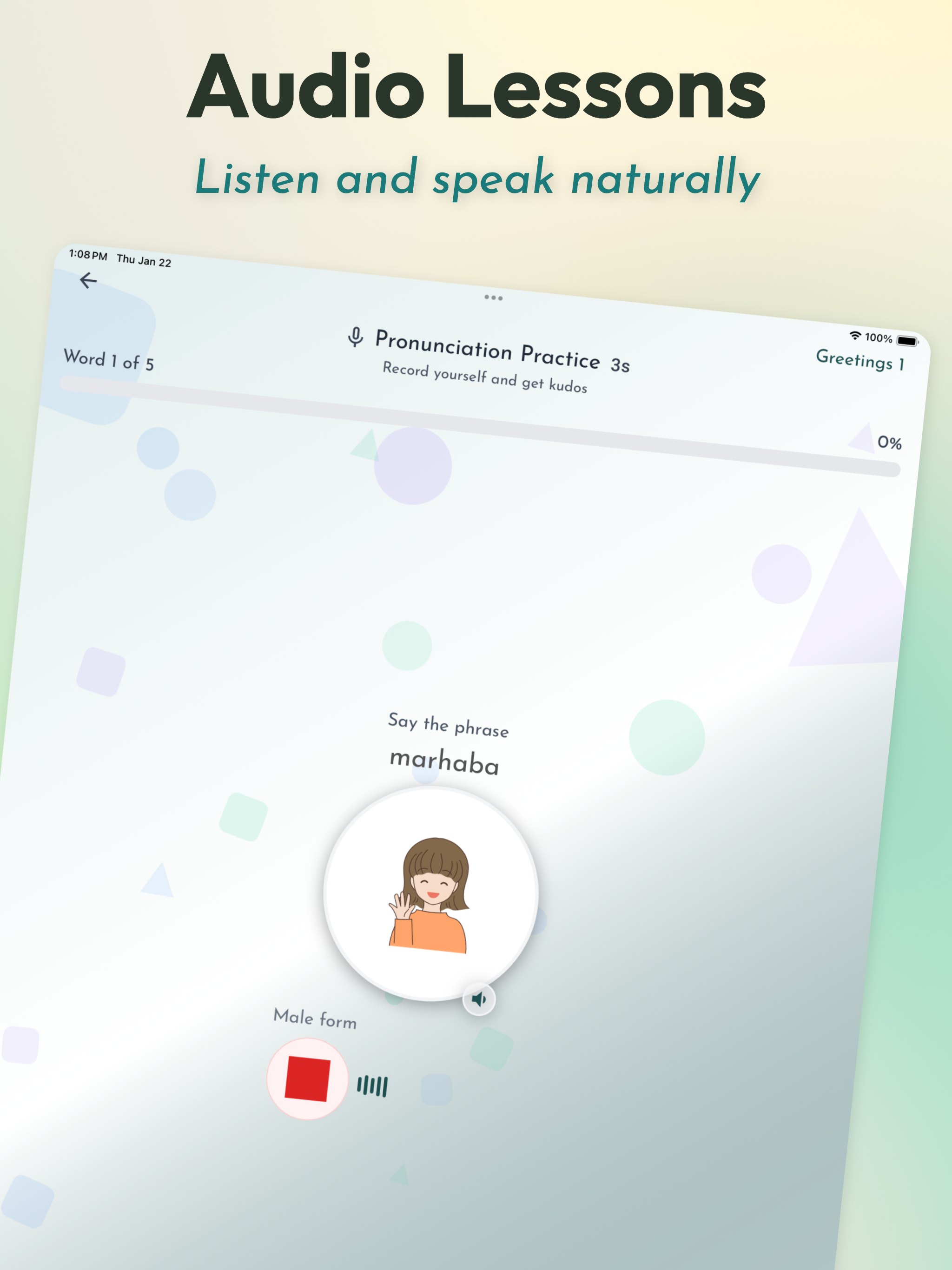 Easy Arabic - Learn & Speak screenshot 9
