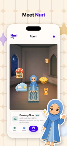 Nuri: Muslim Habit Tracker Screenshot 1 of 7