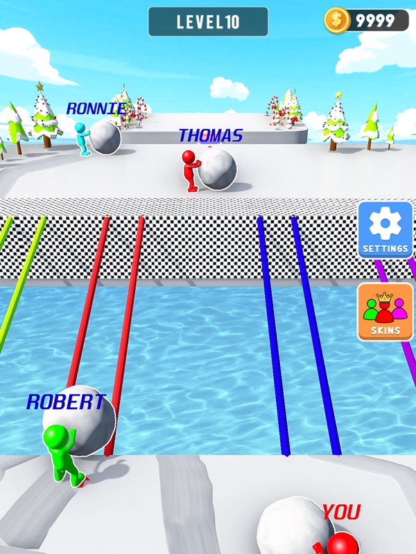 Nieve Sprint: Carrera 3D Rush screenshot 5