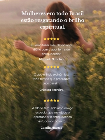 GlowApp - Devocional Feminino iPad screenshot 8