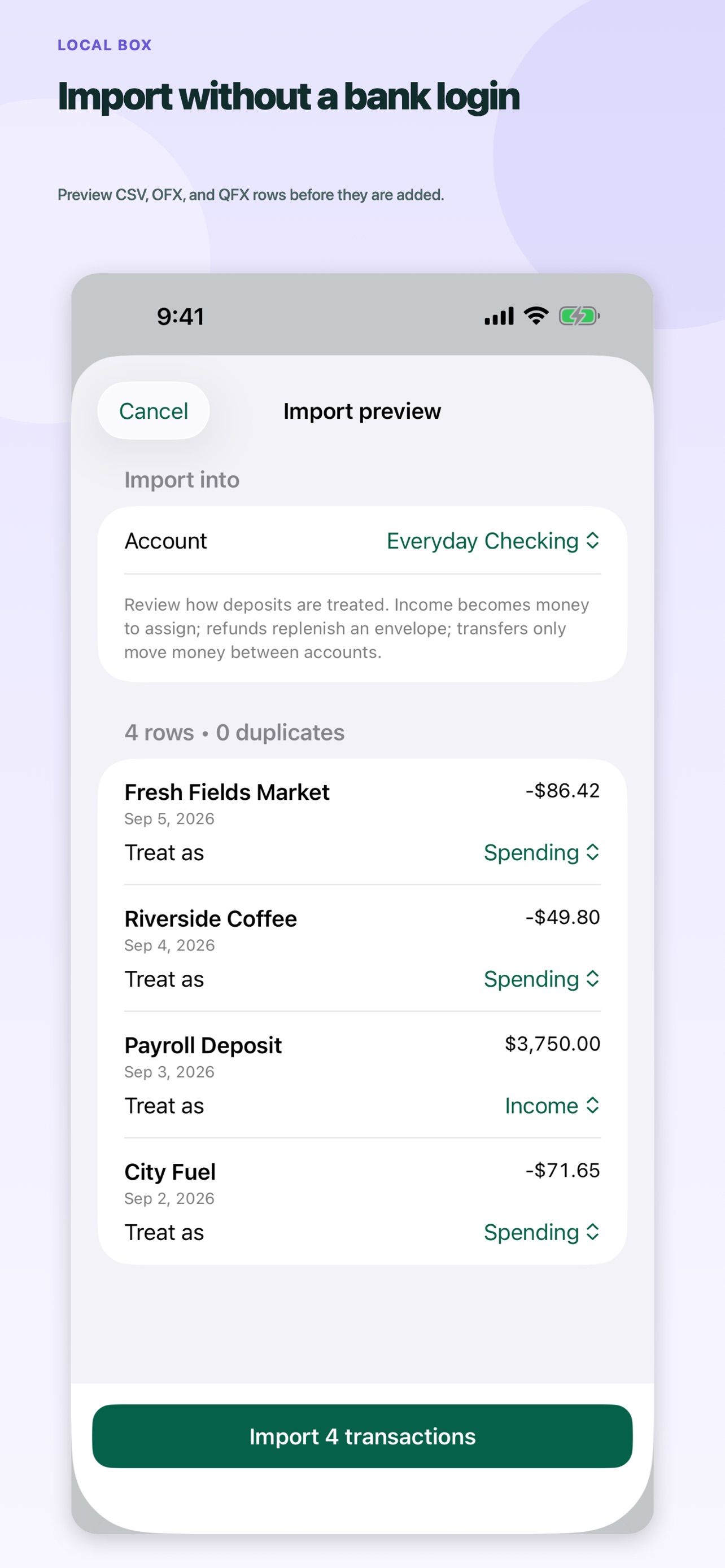Screenshot 6 of Local Budget Box