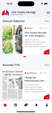 TTD Üye Platformu screenshot