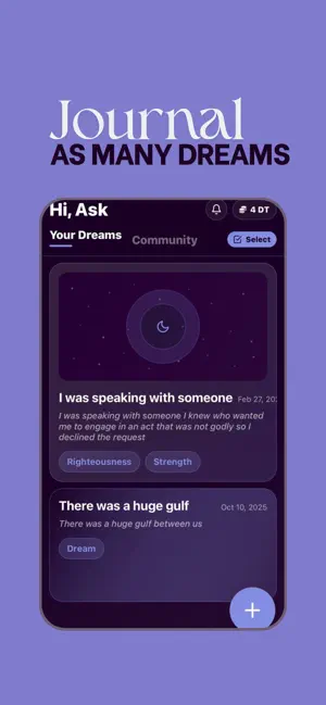 Dream Journal Ap screenshot 2
