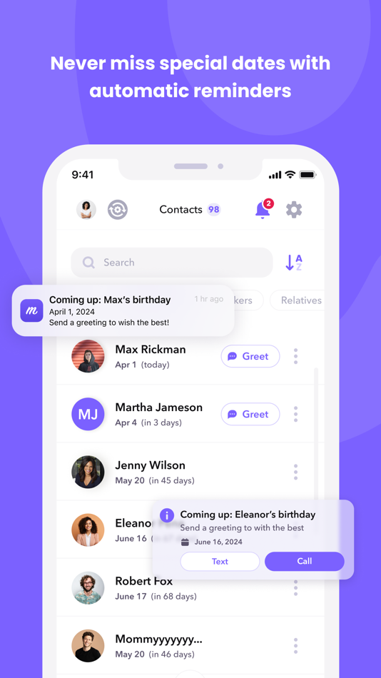 #5. Memento - Contact Manager (iOS) 由: Memento CRM Inc