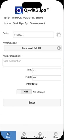 QwikSlips screenshot