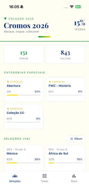 Cromos 2026 screenshot 1