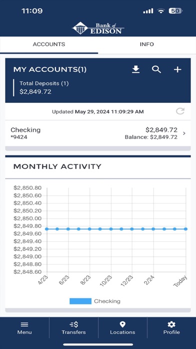 Bank of Edison Mobile Screenshot
