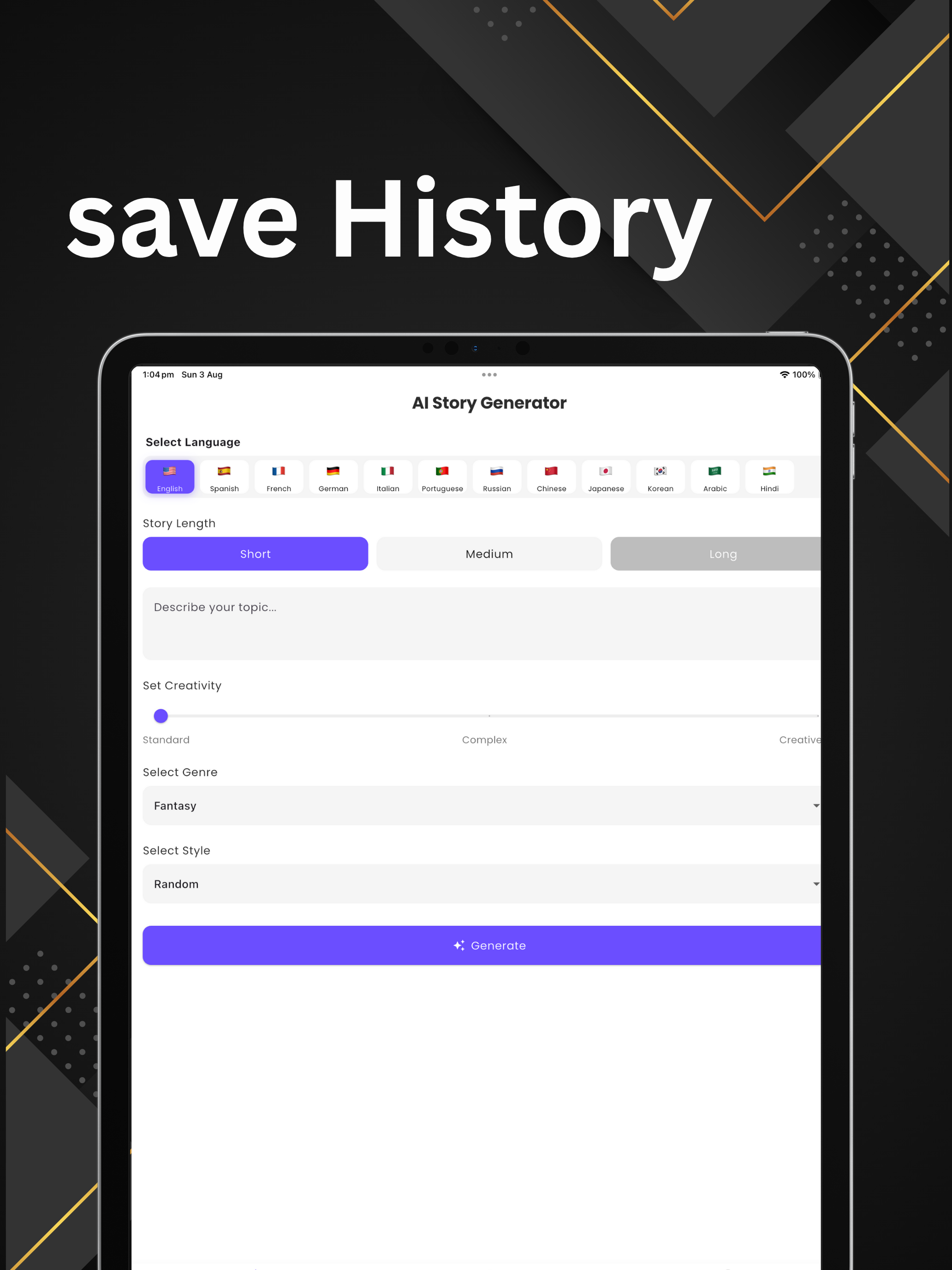 AI Story Generator