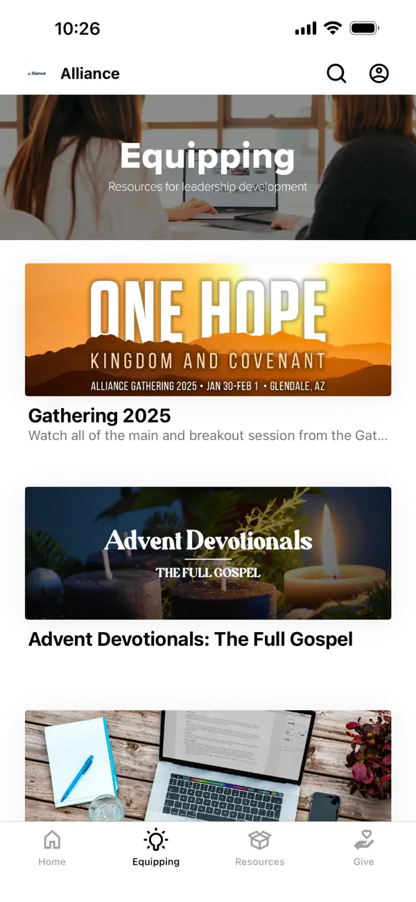 Screenshot #2 pour Alliance of Reformed Churches