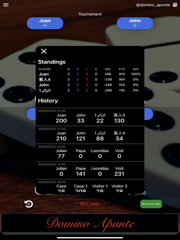 Screenshot #6 pour Domino Apunte