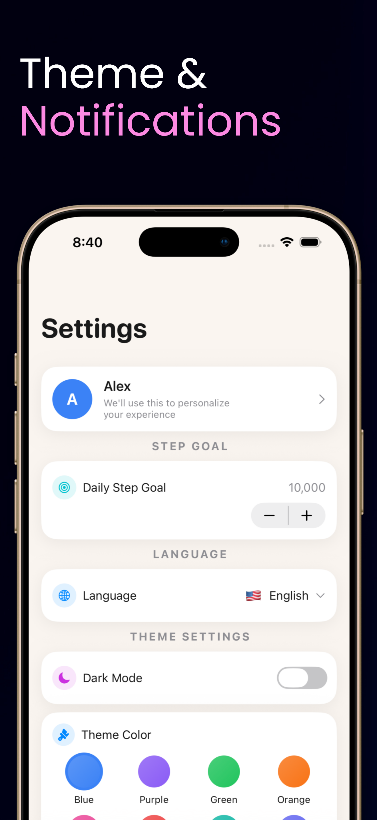 10K Steps: Daily Goal screenshot 7
