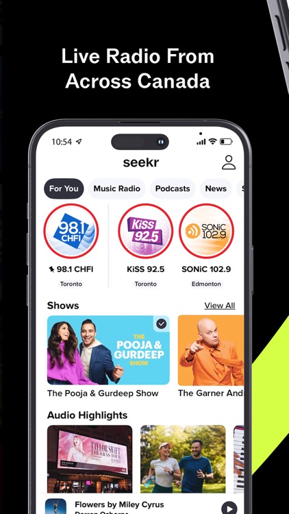 Seekr: Radio, Podcasts & More