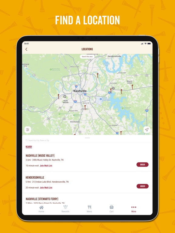 Cracker Barrel iPad screenshot 6 - Food & Drink app