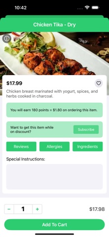 Chautari Grill and Bar iPhone screenshot