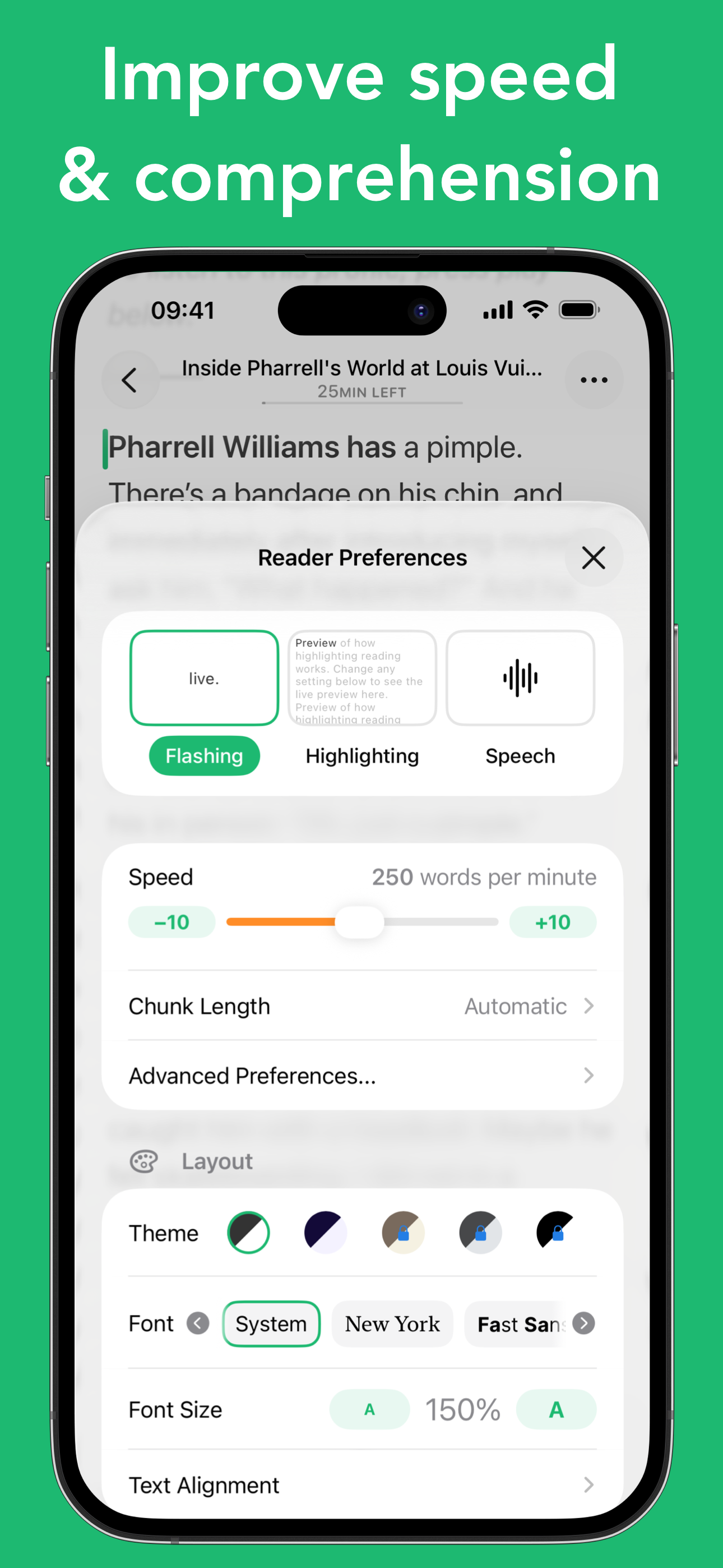 Outread: Speed Reading screenshot 8